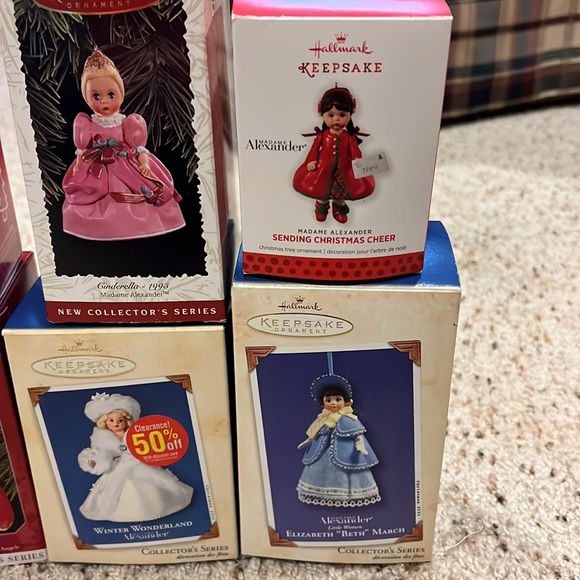 14 Madam Alexander ornaments